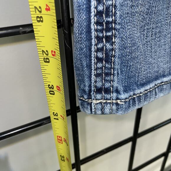 BKE Denim Derek Straight Jeans Mens 31R Bootcut - Picture 6 of 12